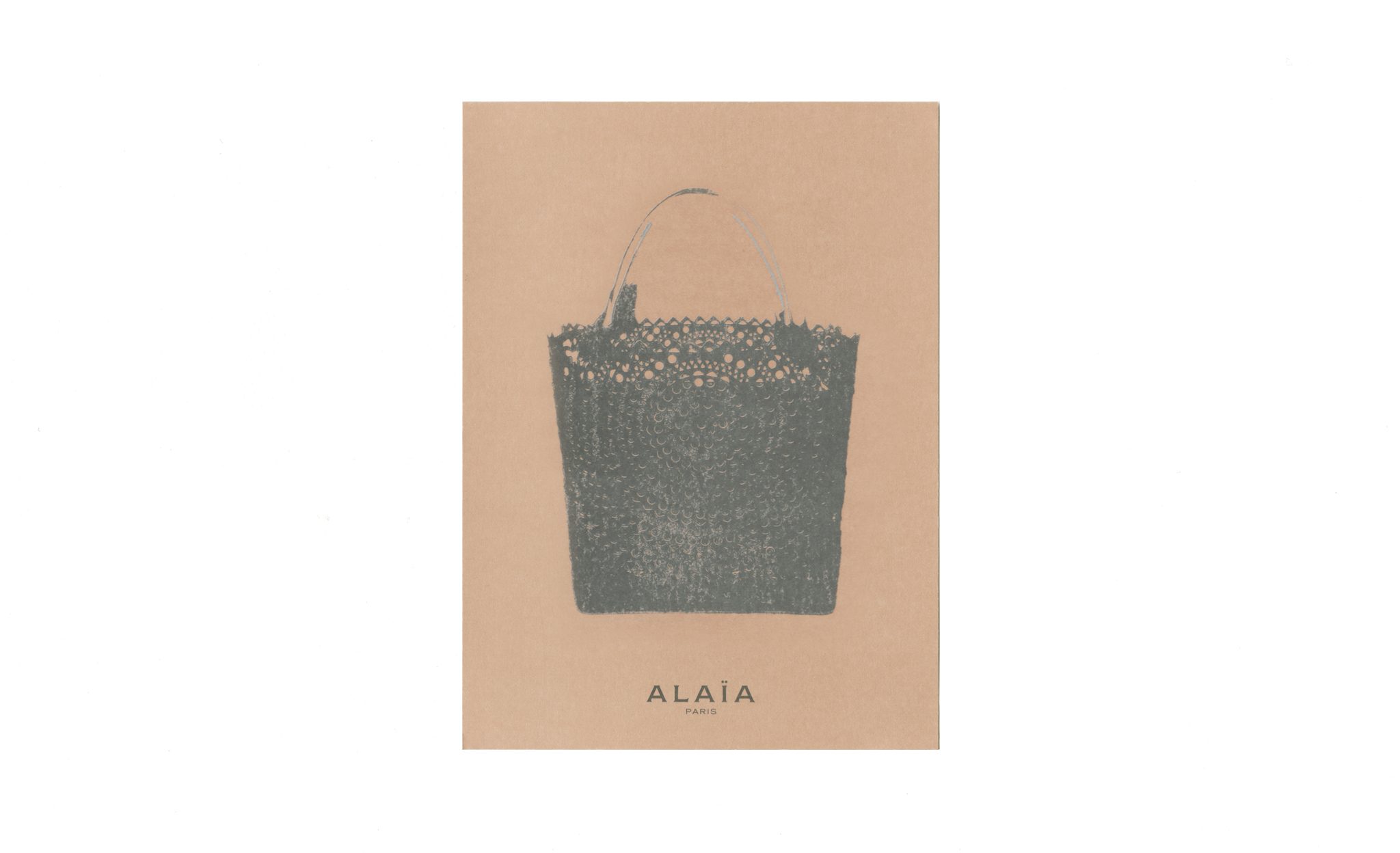  | Alaïa Noir | Campaign Alaïa perfume, Monotype, 2016 | 3