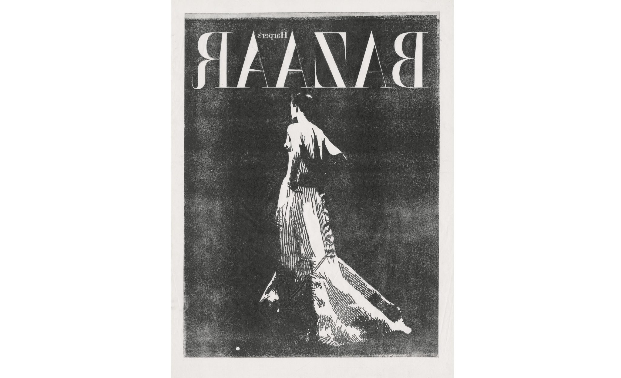  | Harper's Bazaar | Research, Harper’s Bazaar, « Rouge Dior », monotype, 2014 | 3
