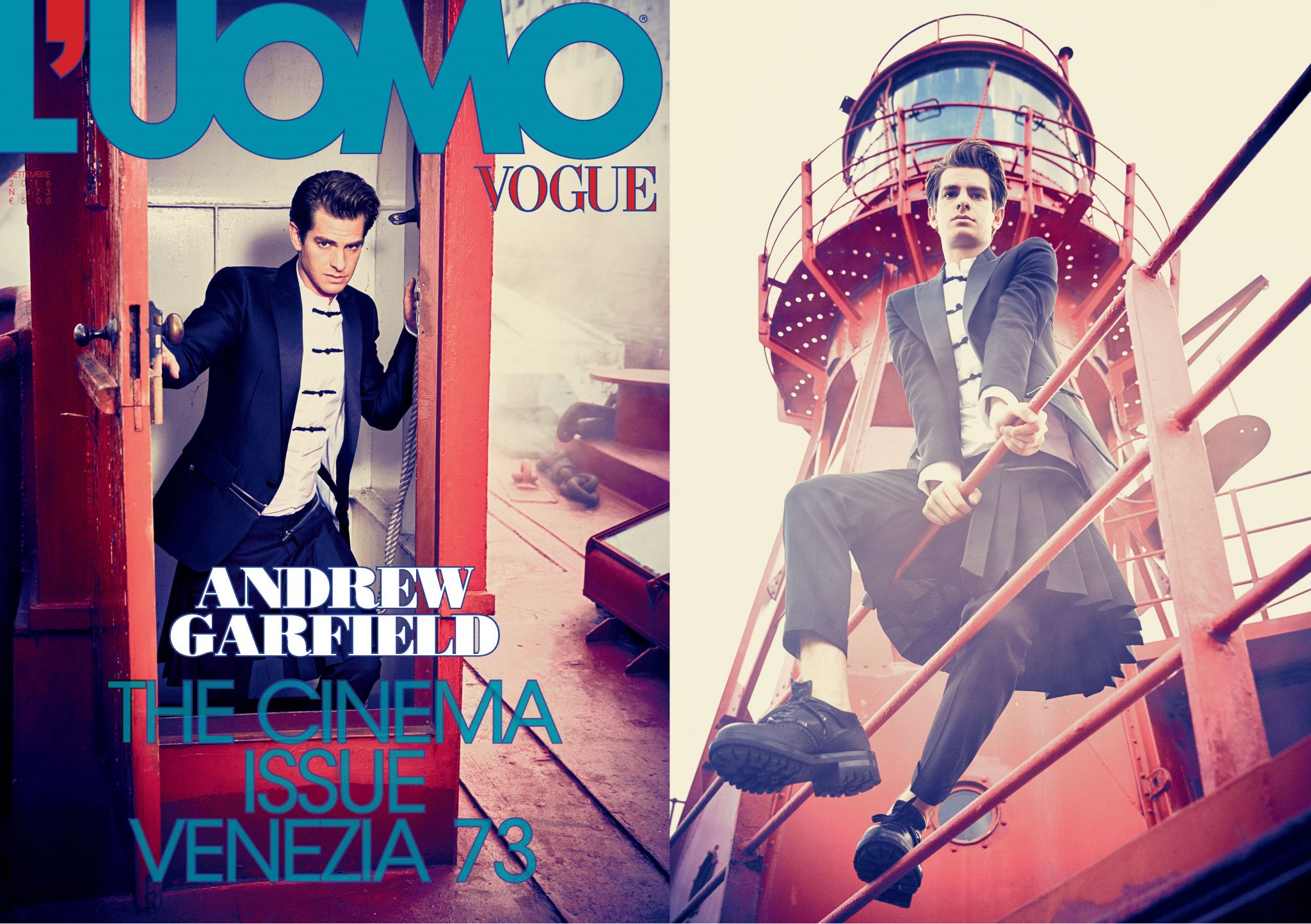 Dan Thawley | L'Uomo Vogue | L'Uomo Vogue No. 473: Andrew Garfield 