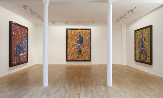 Kehinde Wiley | The World Stage: France 1880 - 1960, Galerie Templon, Paris, France, October 27 -December 28, 2012 | 1