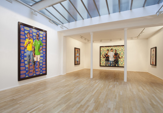 Kehinde Wiley | The World Stage: France 1880 - 1960, Galerie Templon, Paris, France, October 27 -December 28, 2012 | 3
