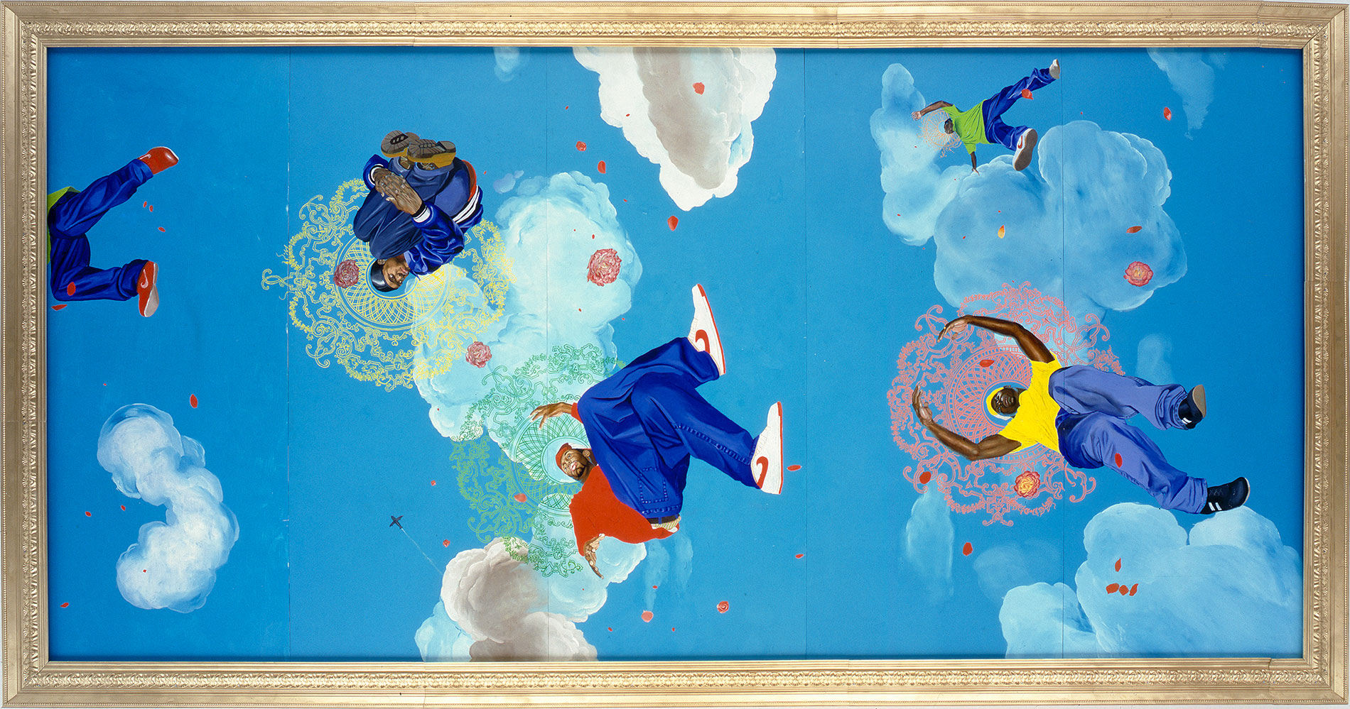 Kehinde Wiley | Passing / Posing  | GO (Ceiling Painting), 2003 Oil on Panel. | 6