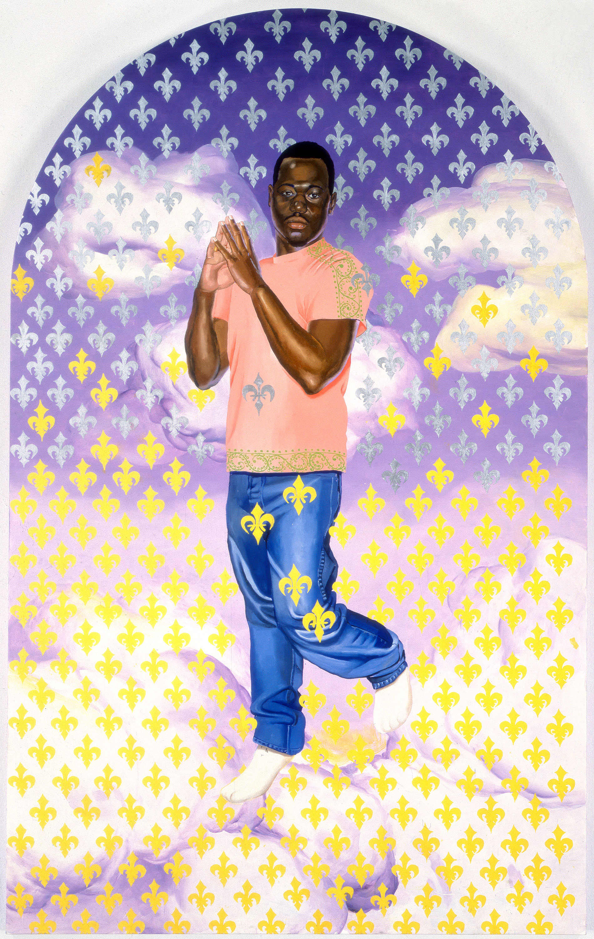 Kehinde Wiley | Passing / Posing  | Immaculate Consumption, 2003 Oil on Canvas Mounted on Panel.  | 7