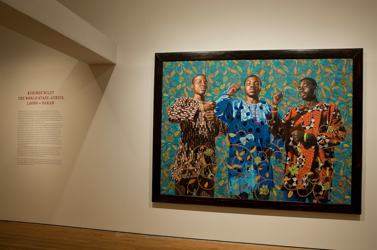 Kehinde Wiley | The World Stage: Africa, Lagos-Dakar, The Studio Museum in Harlem, New York City, USA, July 17 - October 26, 2008 | 2