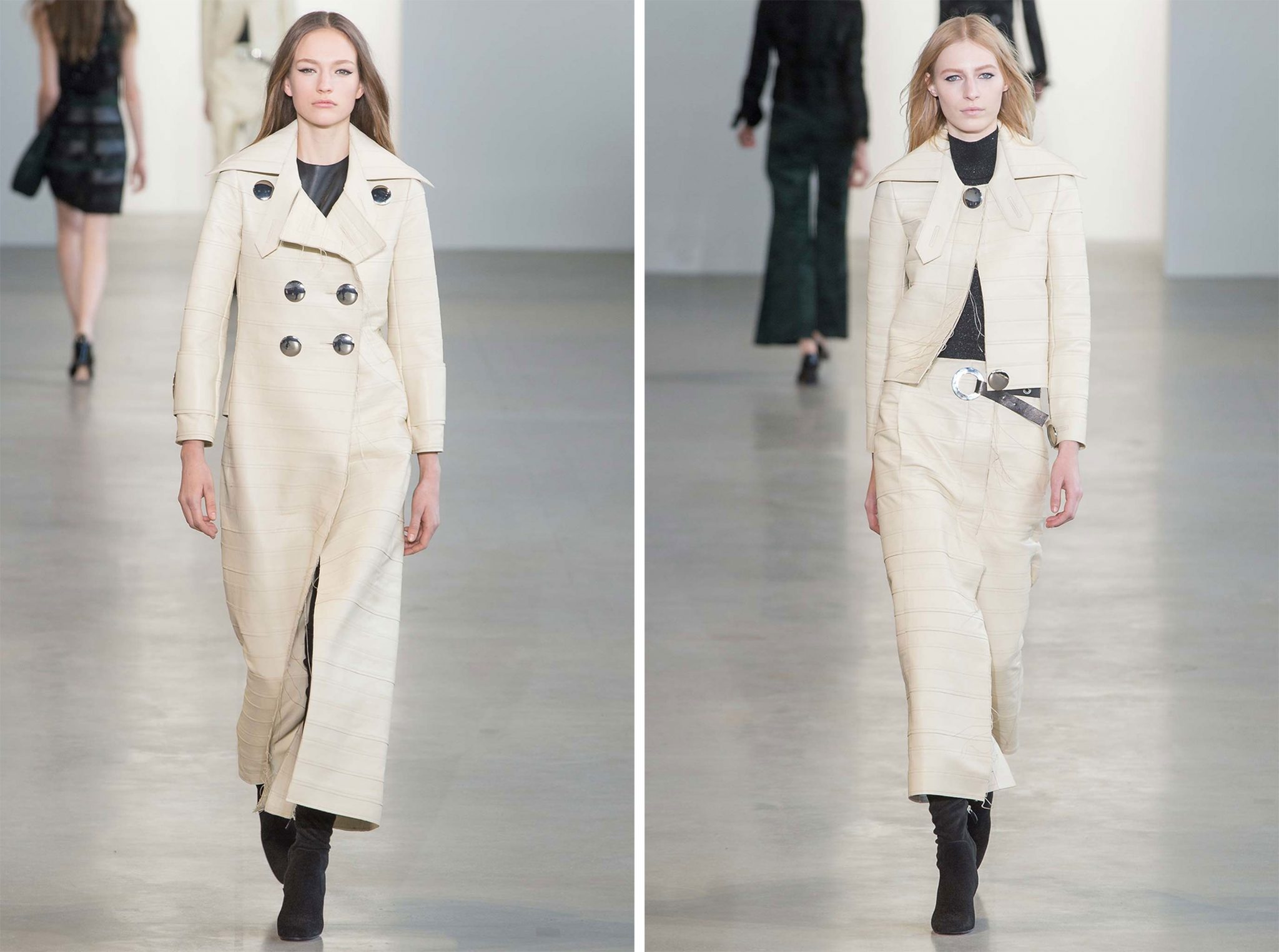 Maida Boina | Calvin Klein Fall / Winter 2015 | Sophia Ahrens and Julia Nobis | 11