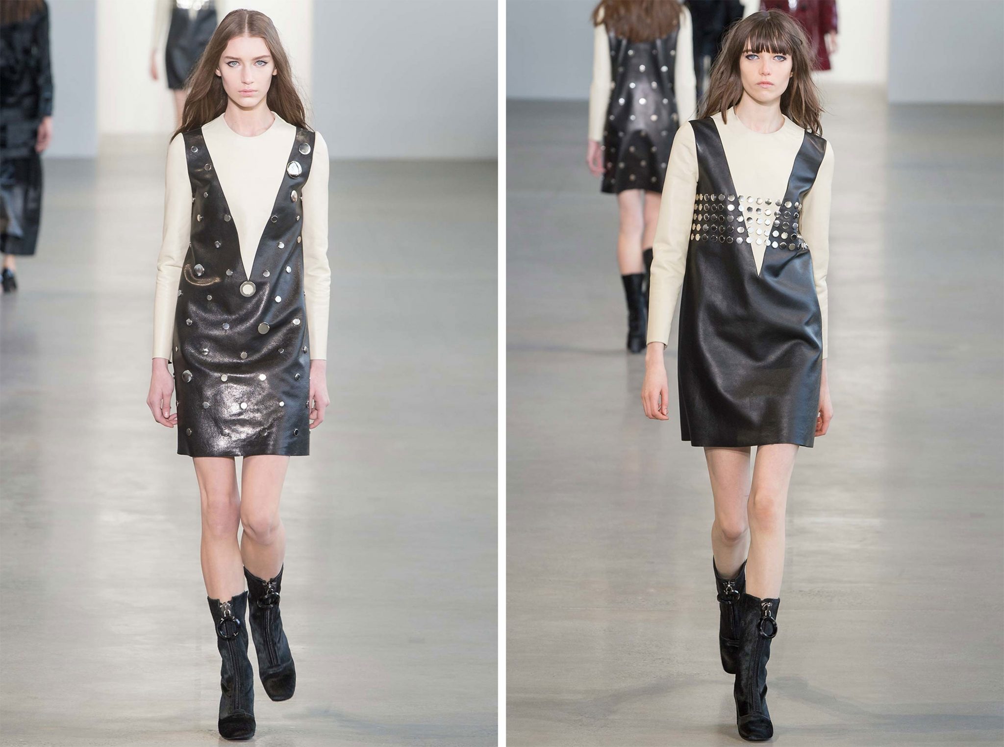 Maida Boina | Calvin Klein Fall / Winter 2015 | Sofia Tesmenitskaya and Grace Hartzel  | 13