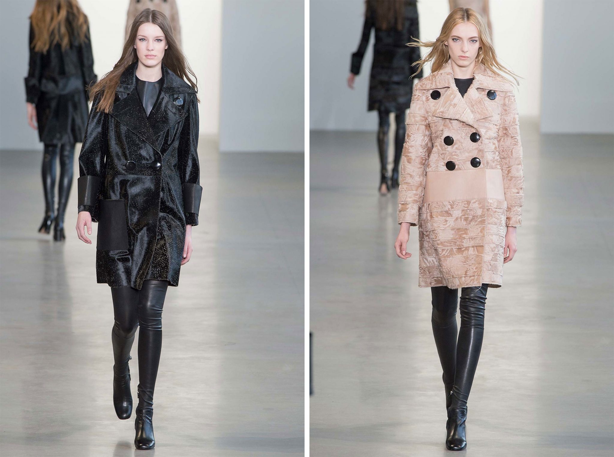 Maida Boina | Calvin Klein Fall / Winter 2015 | Clarine de Jonge and Zlata Semenko | 3
