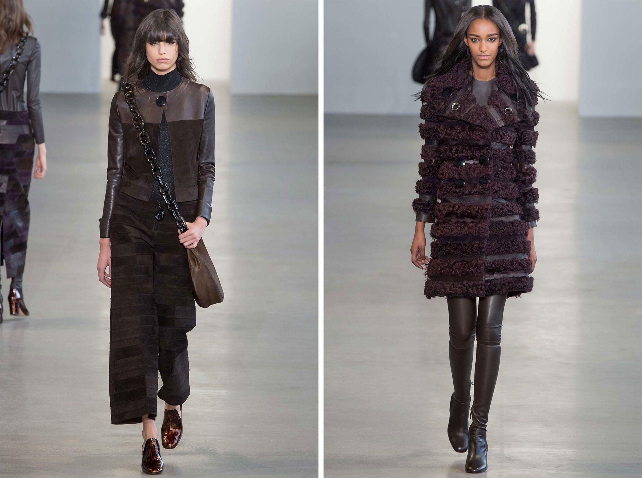 Maida Boina | Calvin Klein Fall / Winter 2015 | Mica Arganaraz and Muna Mahamed | 7