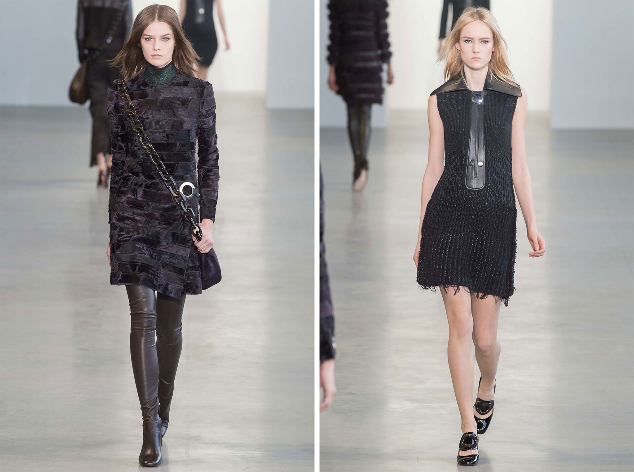Maida Boina | Calvin Klein Fall / Winter 2015 | Angel Rutledge and Harleth Kuusik | 8