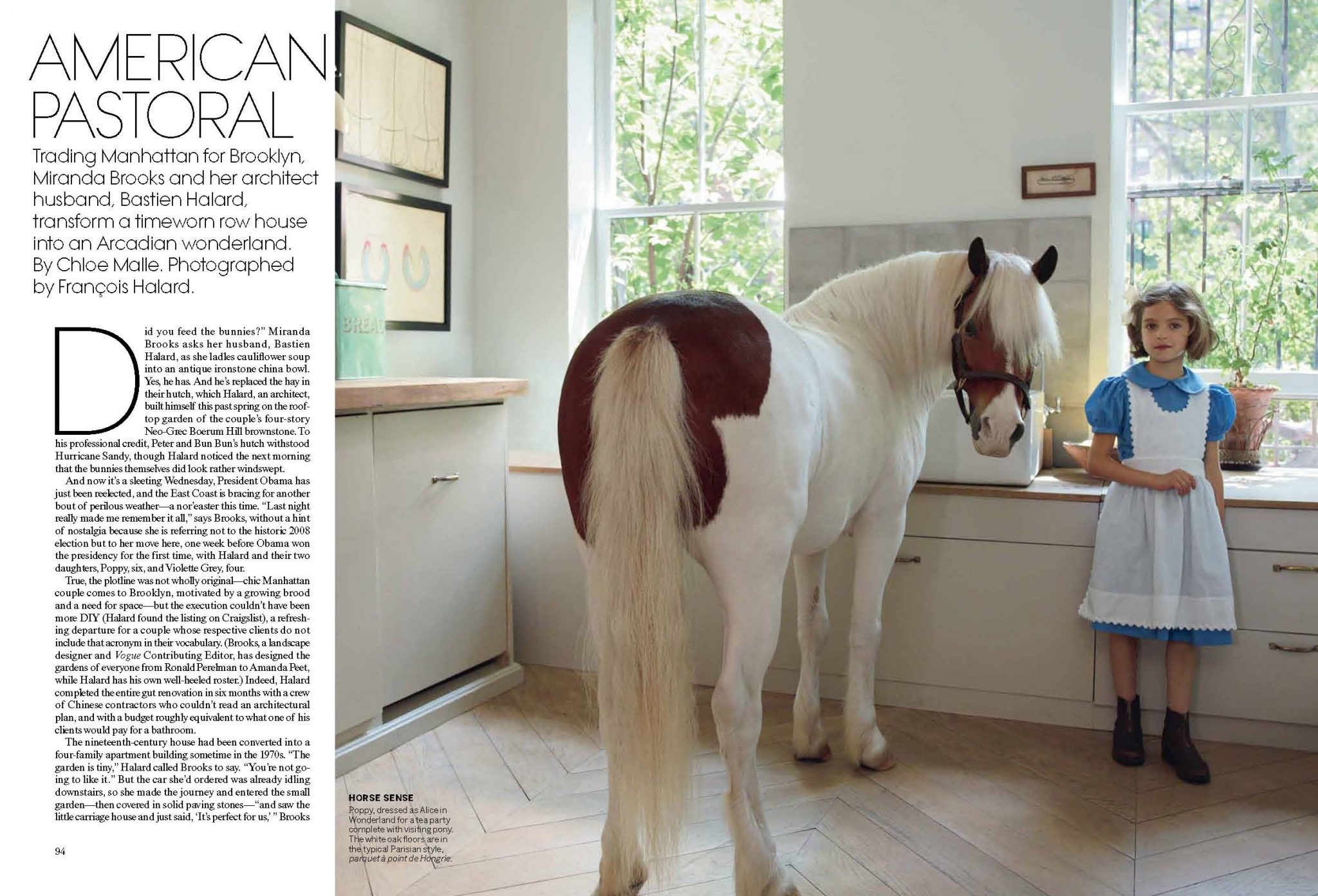 François Halard | Vogue US: American Pastoral | 1