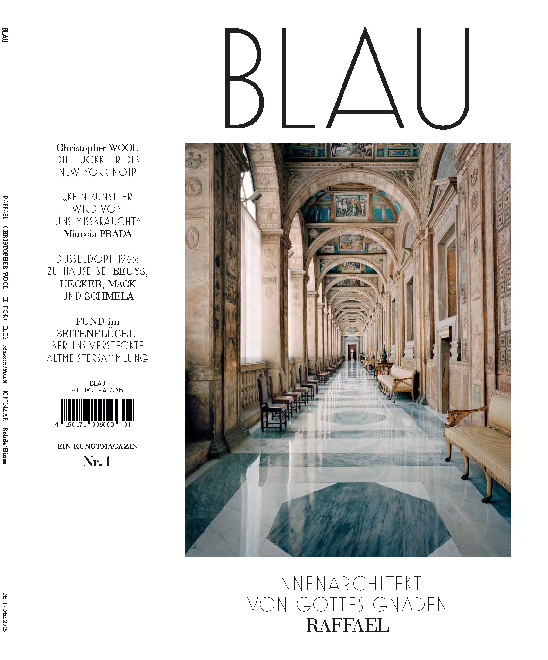 François Halard | Blau Magazine: Raffael | 1