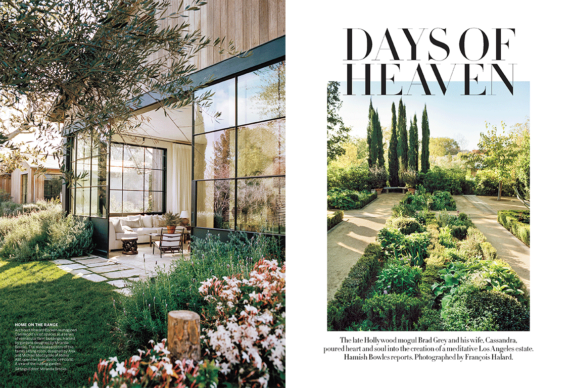 François Halard | Vogue US: Cassandra Grey home | 1