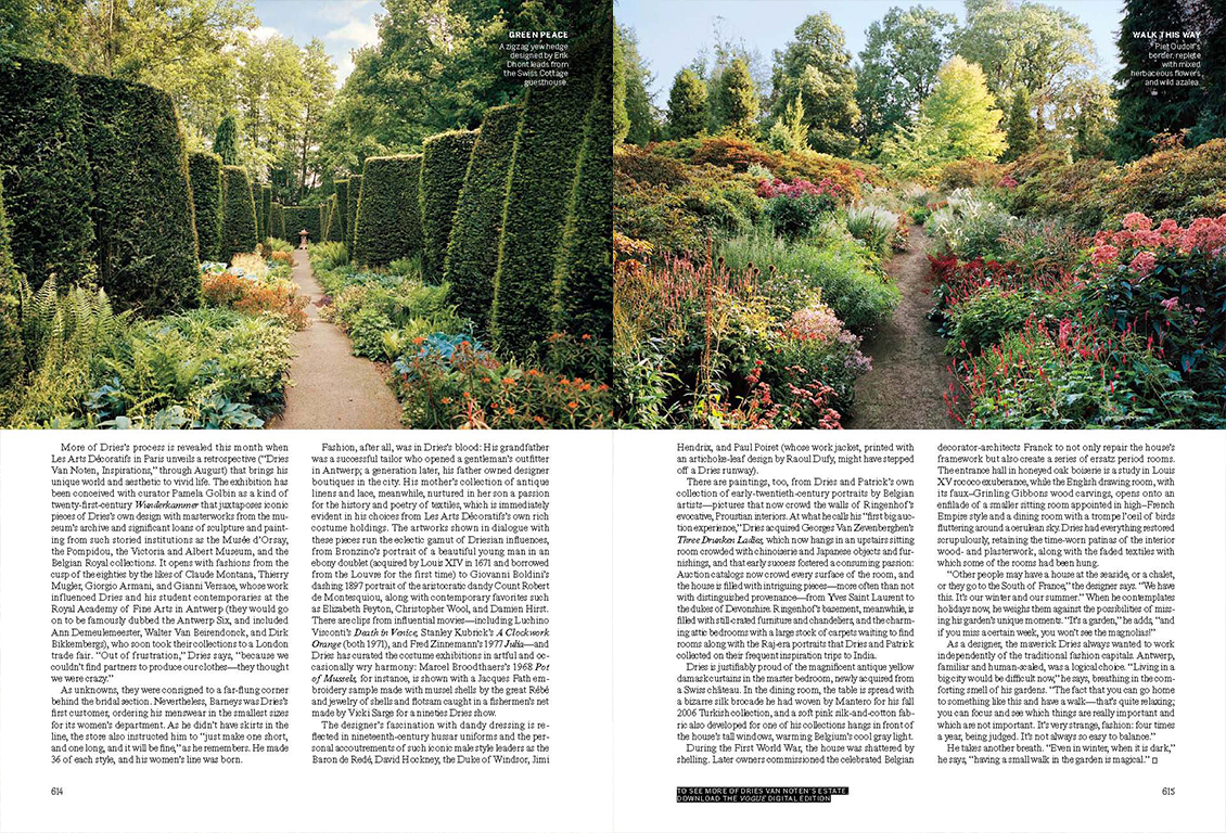 François Halard | Vogue US: Garden of Eden | 4