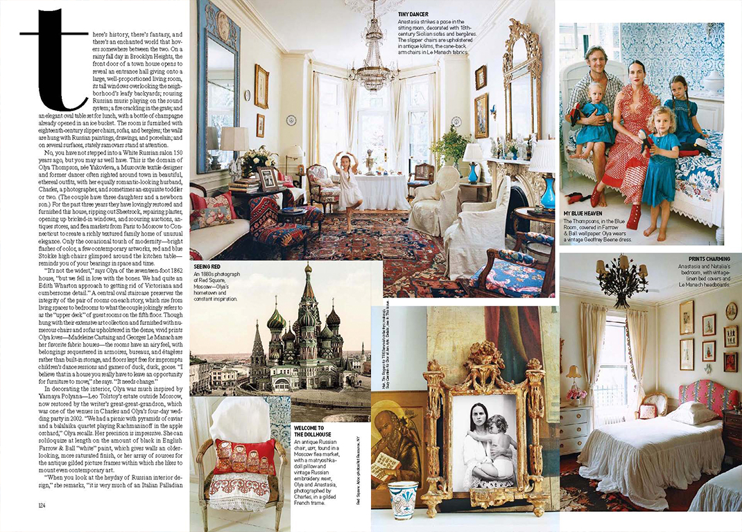 François Halard | Vogue US: From Russia with Love | 2