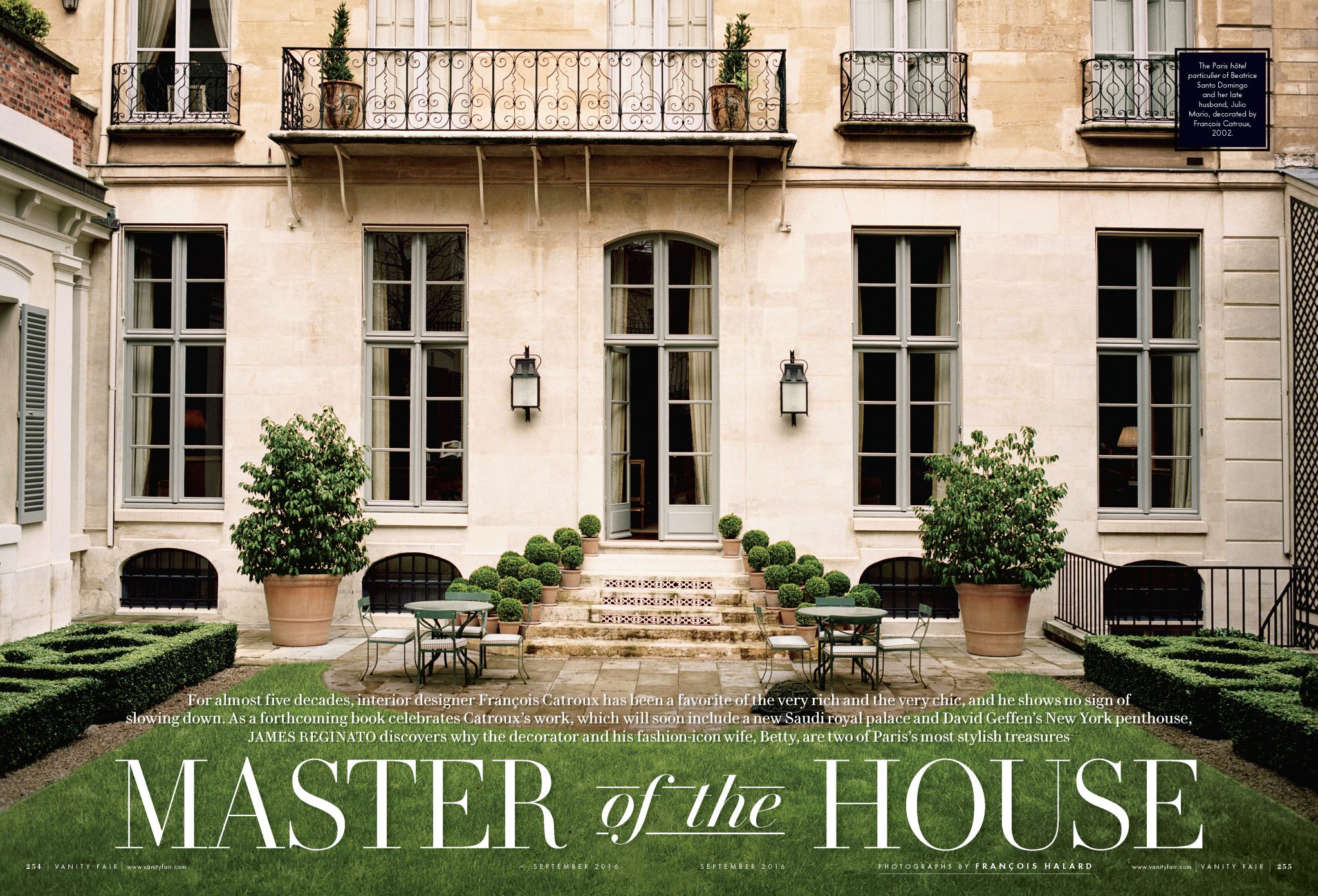 François Halard | Vanity Fair: Francois Catroux Master of the House | 1