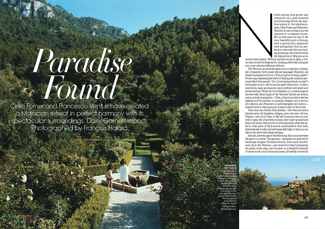 François Halard | Vogue US: Paradise Found | 1