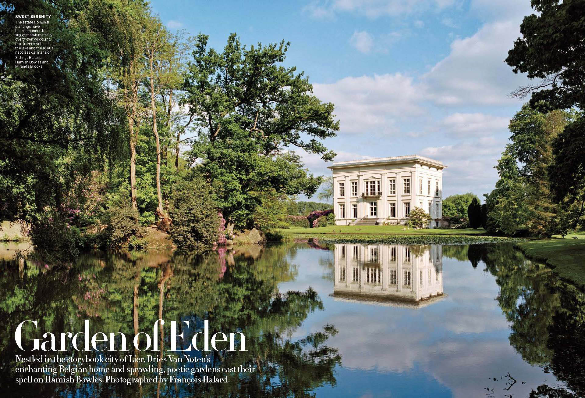 François Halard | Vogue US: Garden of Eden | 1
