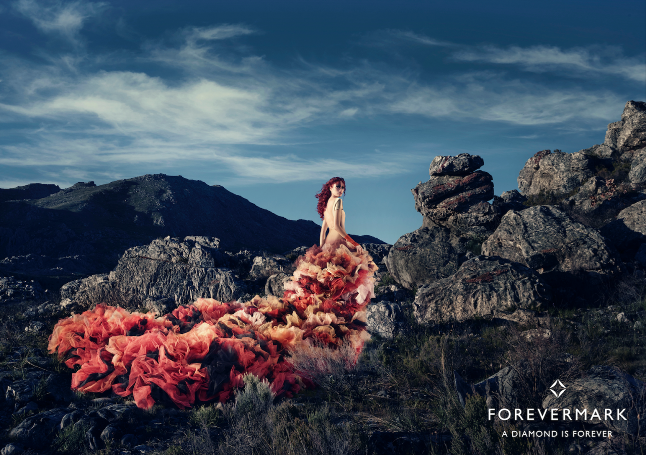 DE BEERS FOREVERMARK DIAMONDS CAMPAIGN SHOT BY KEVIN MACKINTOSH | 1