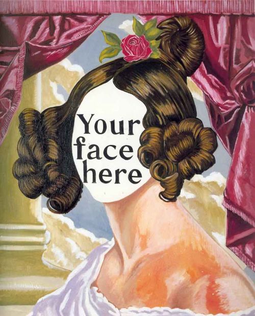 McDermott & McGough | Archive | Your Face Here, 1918, 34 x 27 inches, oil on linen, 1988 | 6