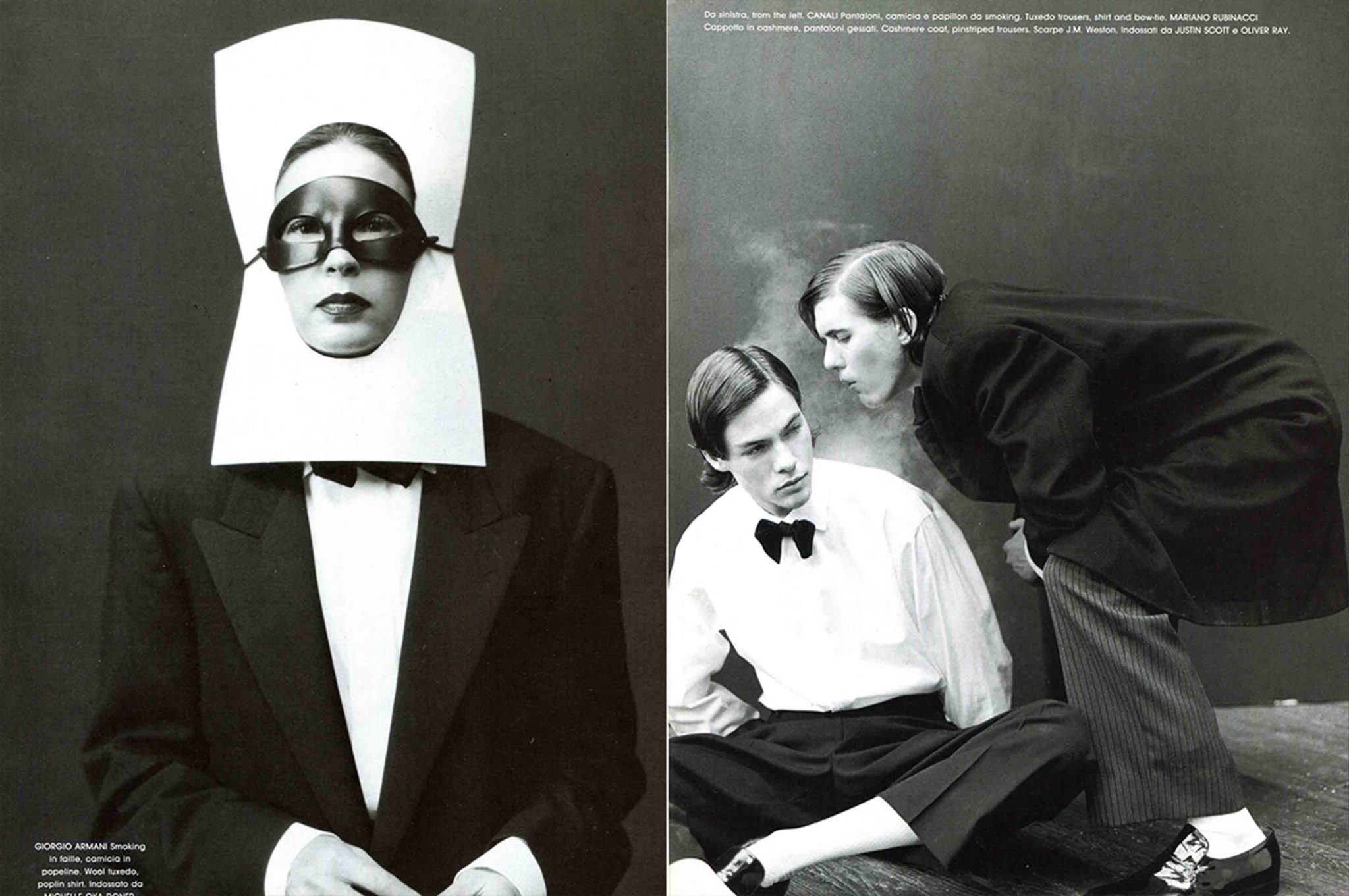 Paul Sinclaire | L'uomo Vogue by Steven klein: Tuxedo and Coats | 4