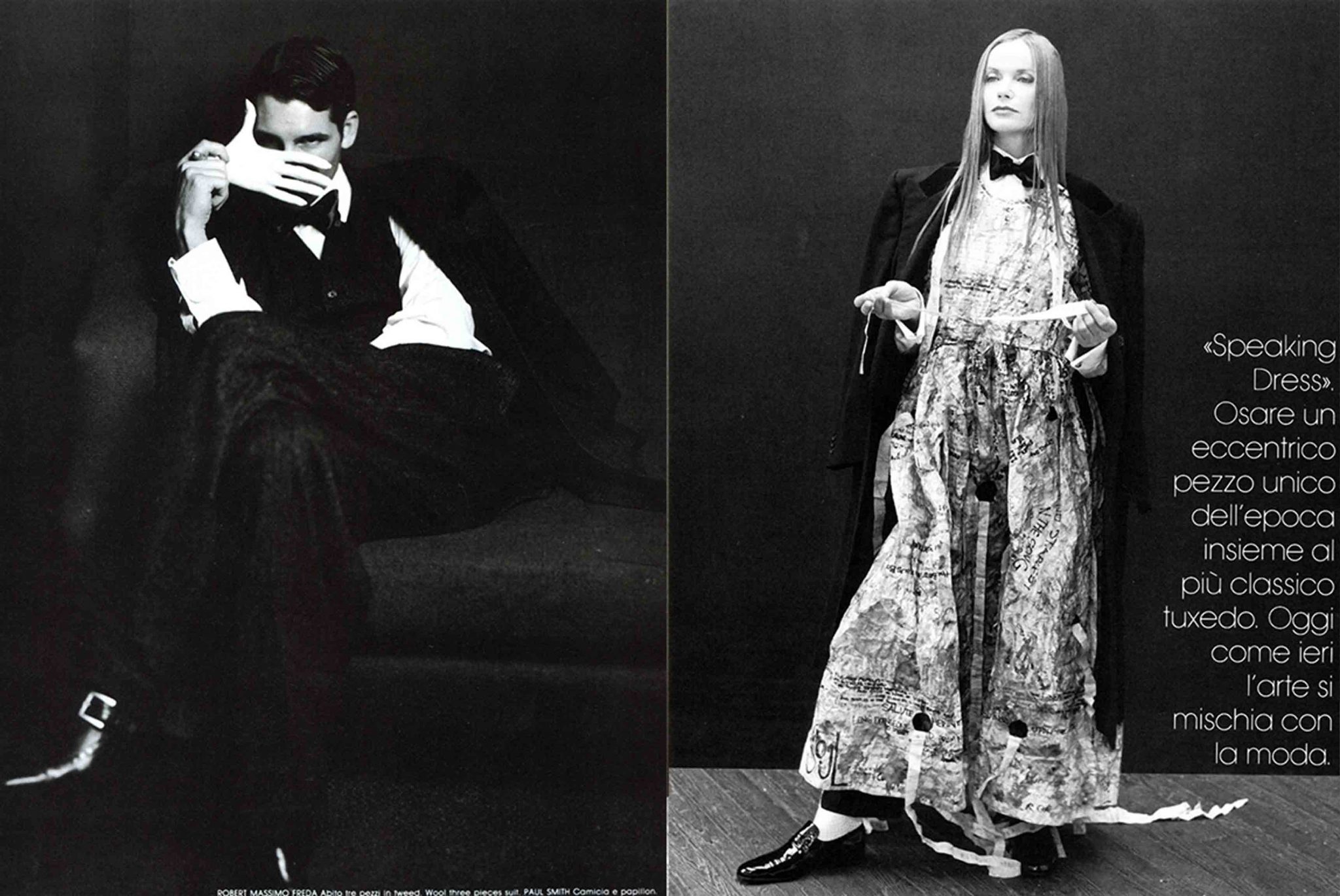 Paul Sinclaire | L'uomo Vogue by Steven klein: Tuxedo and Coats | 3