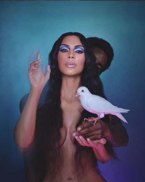 David LaChapelle Shoots Kim K for New KKW Beauty Campaign | 6