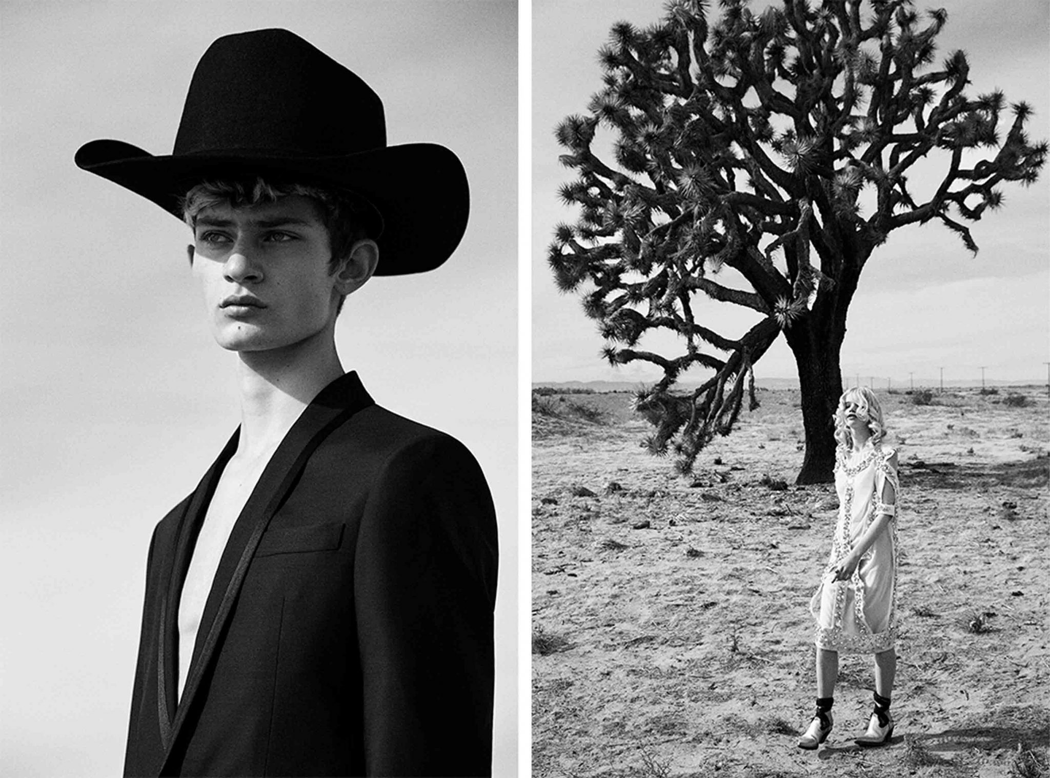 Paul Sinclaire | Vogue Japan: Cowgirl of the desert | 1