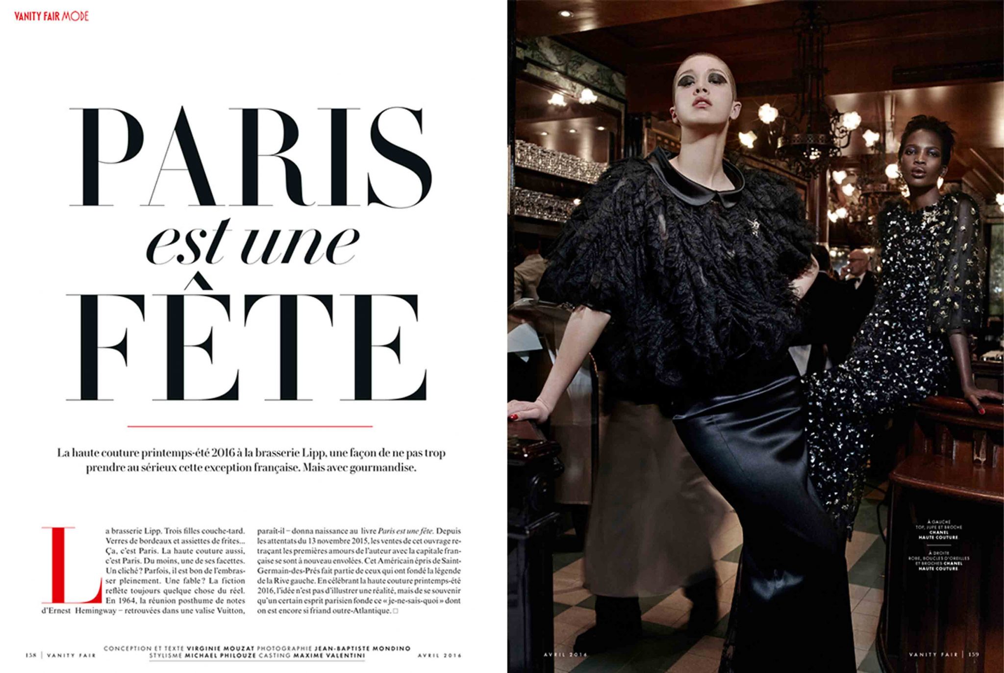Michael Philouze | Vanity Fair: Paris Est Une FÊte | 1