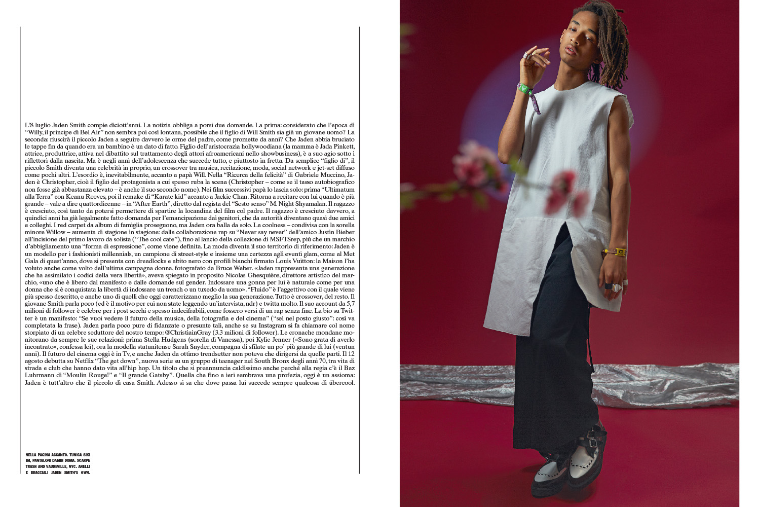Michael Philouze | L'Uomo Vogue: Jaden Smith | 3
