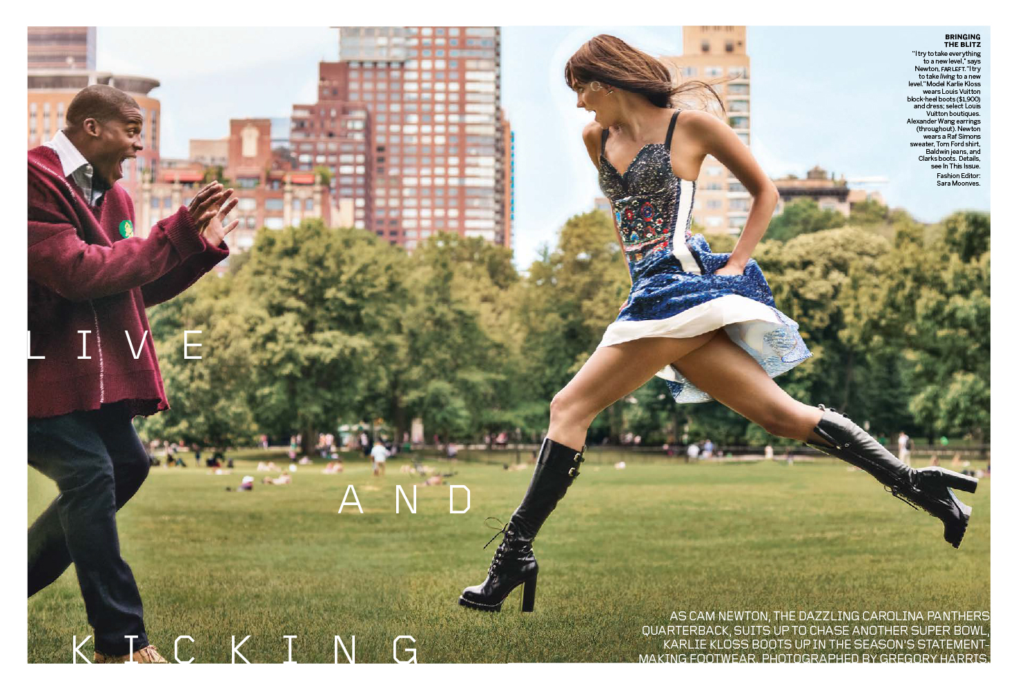 Michael Philouze | Vogue US: Live and Kicking | 1