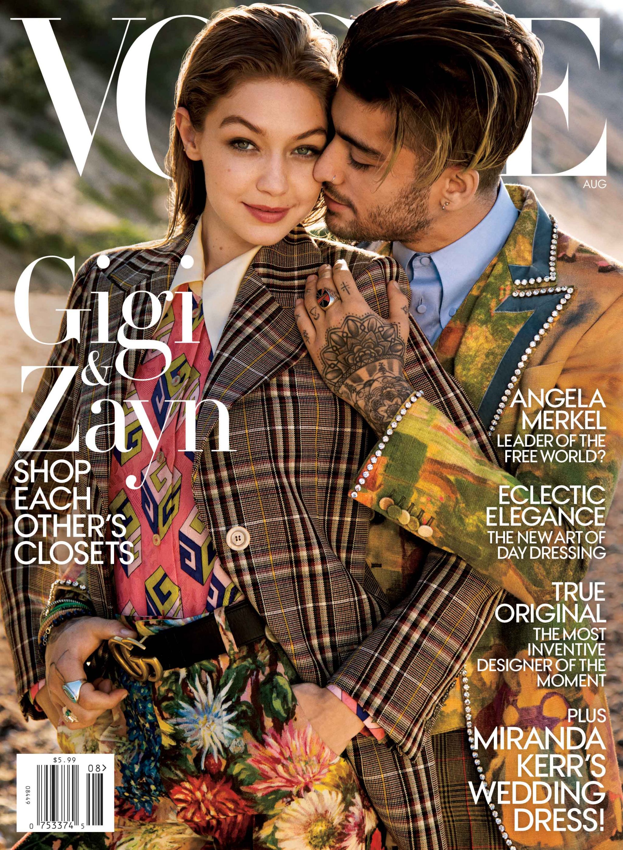Michael Philouze | Vogue US: Gigi and Zayn  | 1