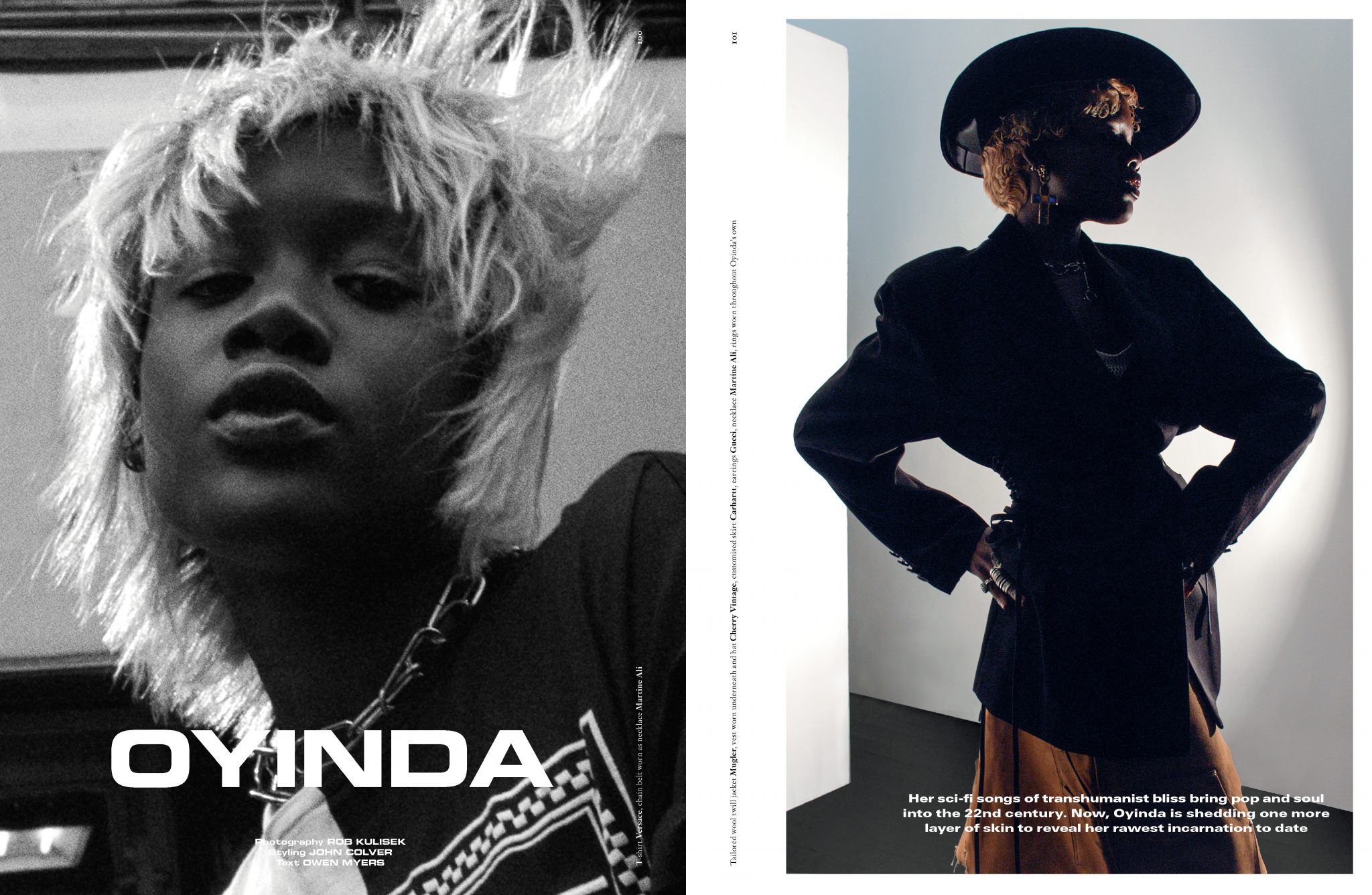  | Dazed Magazine: Oyinda | 1