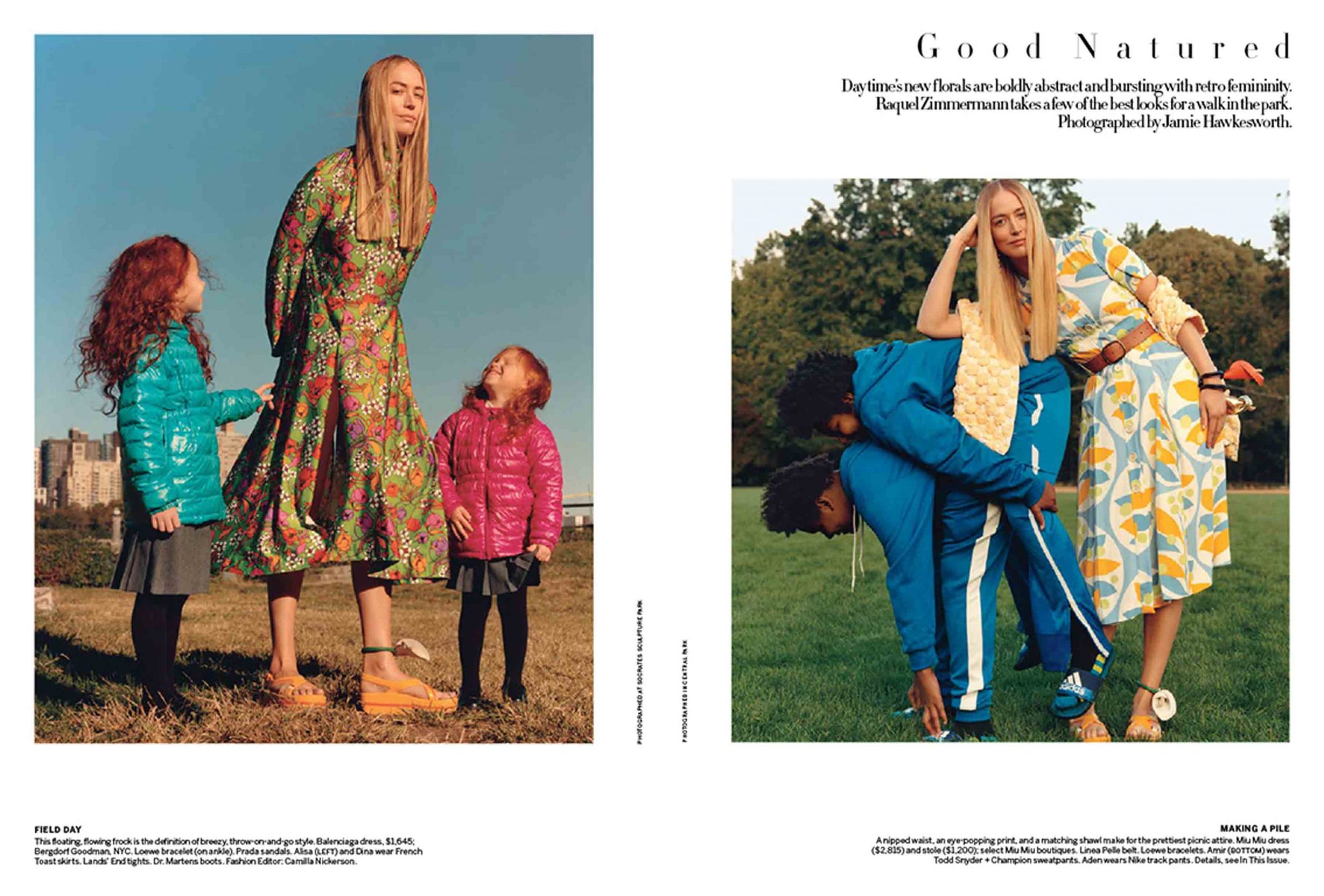 Michael Philouze | Vogue US: Good Natured | 1