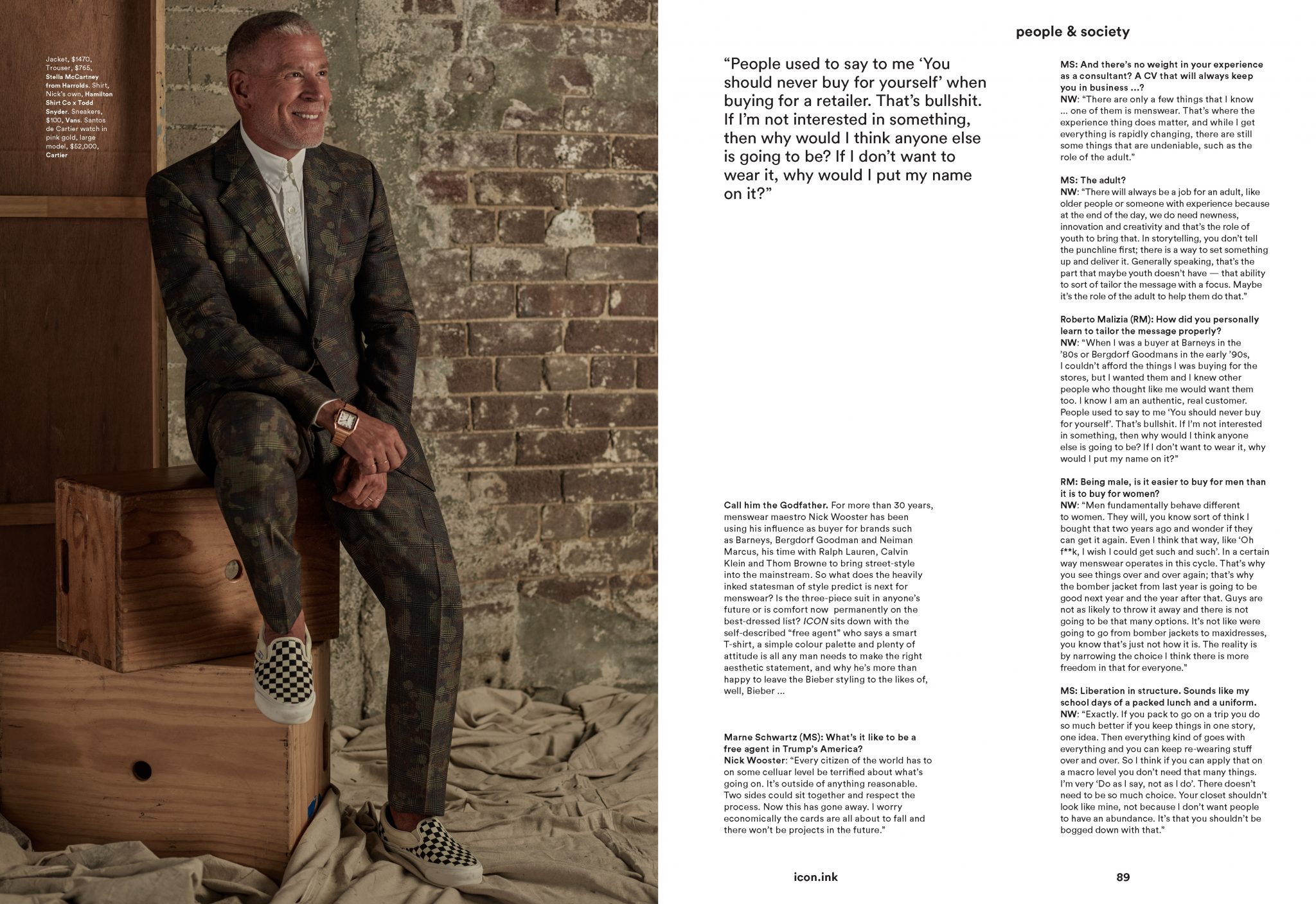 Nick Wooster | People & Society | 2