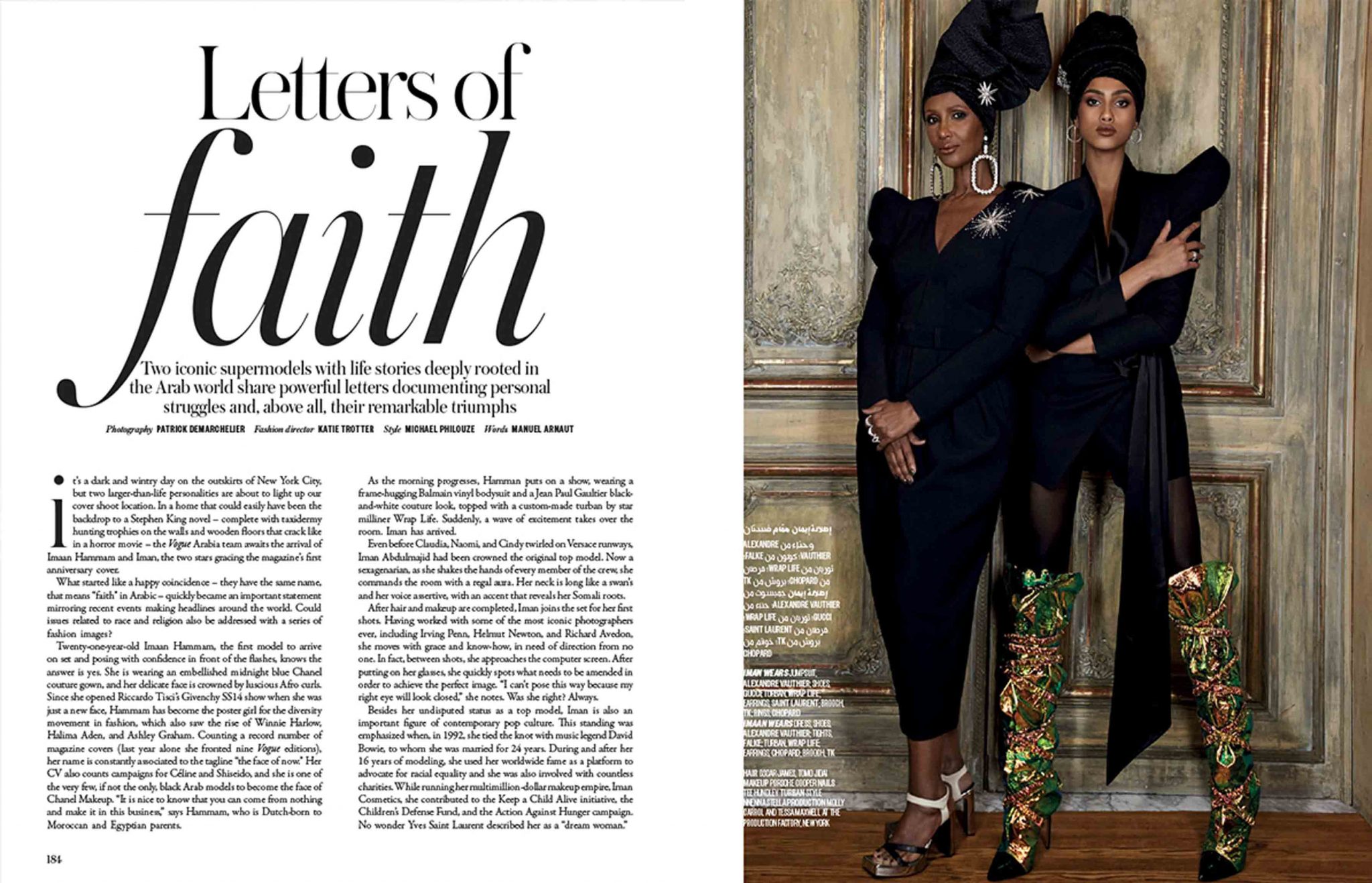 Michael Philouze | Vogue Arabia: Letters of Faith | 4