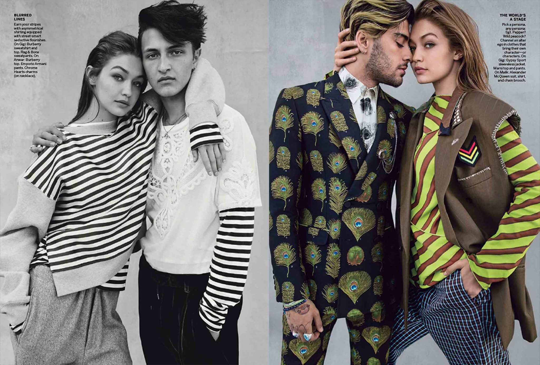 Michael Philouze | Vogue US: Gigi and Zayn  | 3