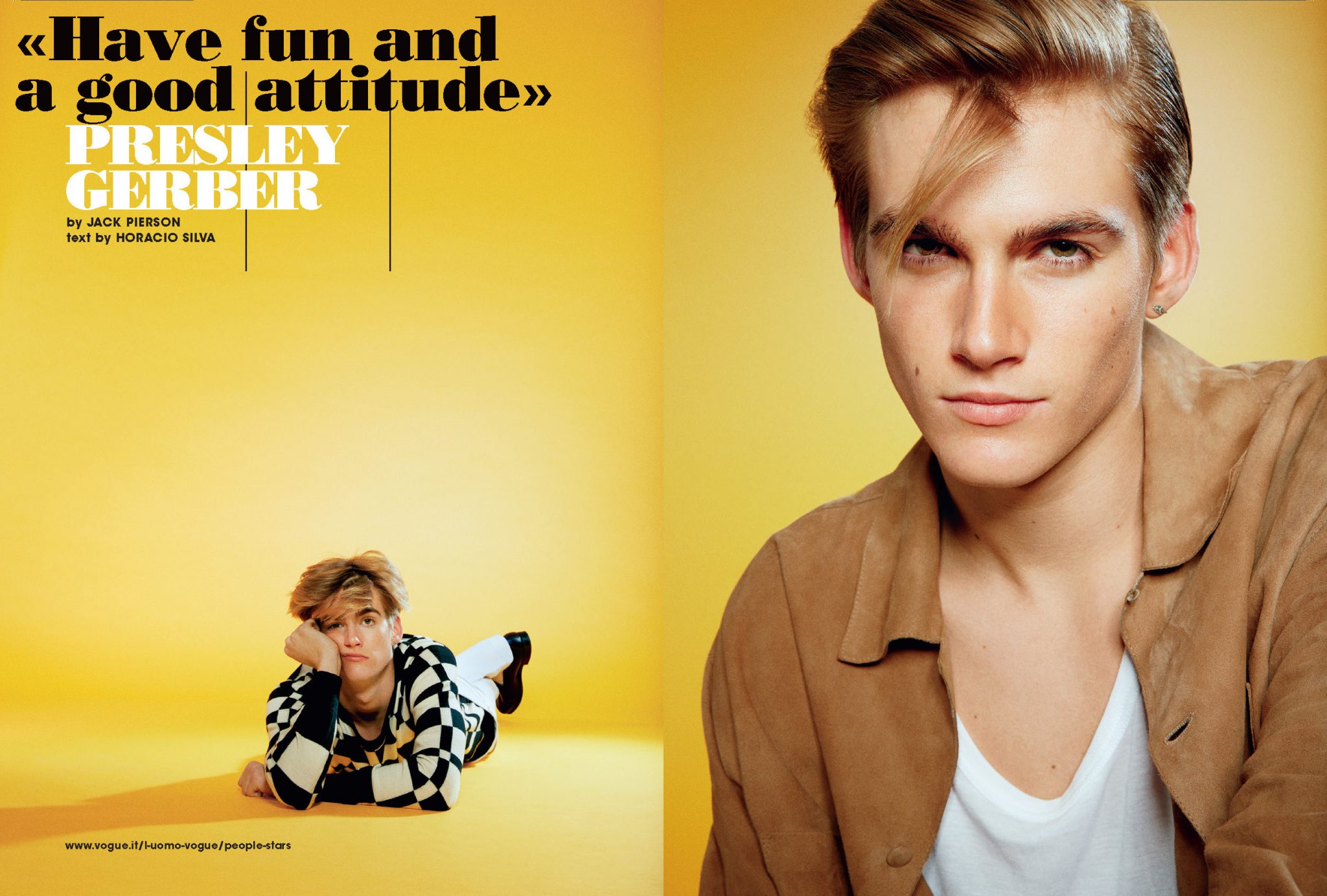  | L'Uomo Vogue: Presley Gerber  | 1