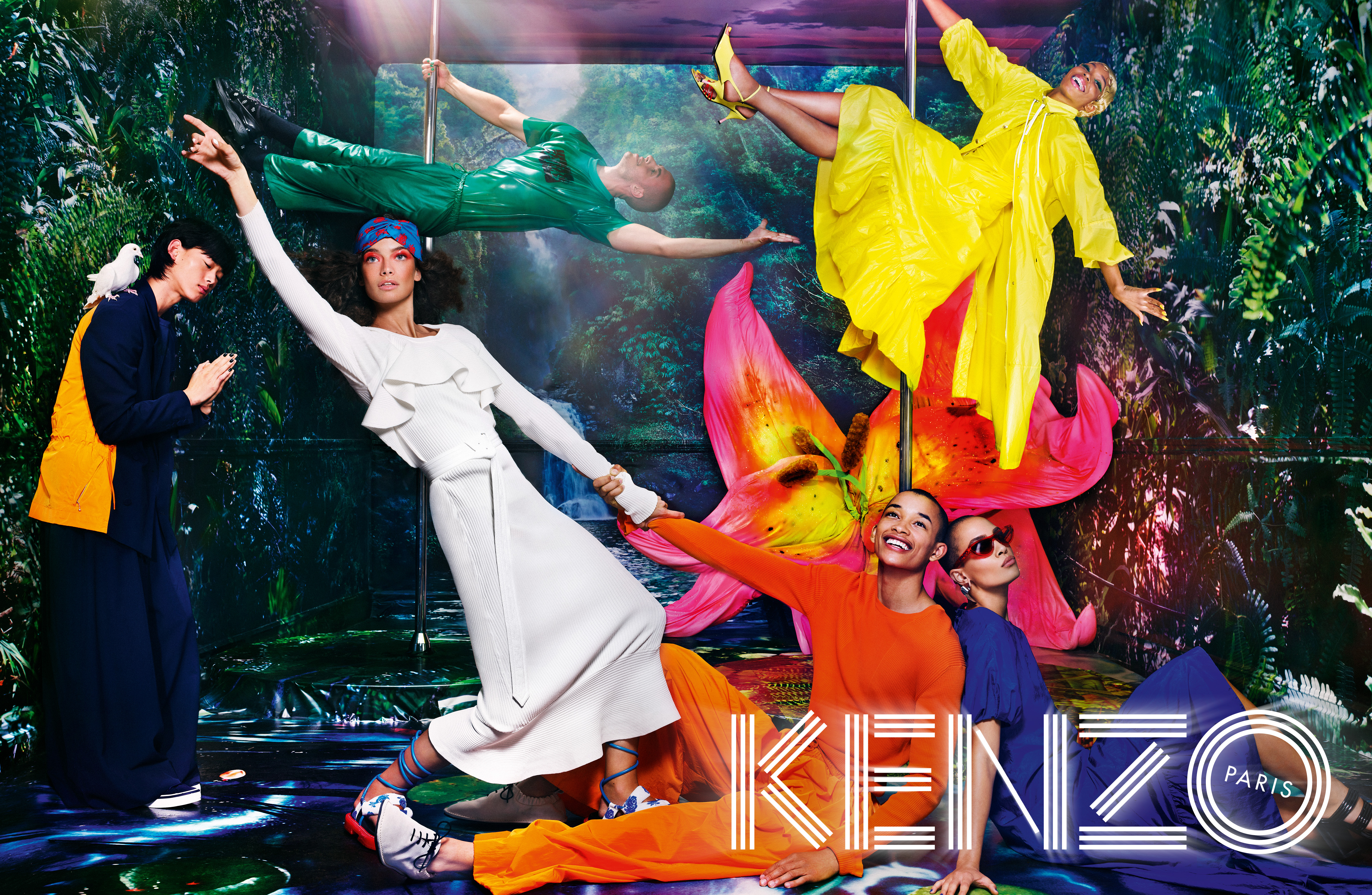 Printemps Paris　David Kregenow　 限定100部 Technicolor Dreamcoat! Kenzo by David LaChapelle — Creative