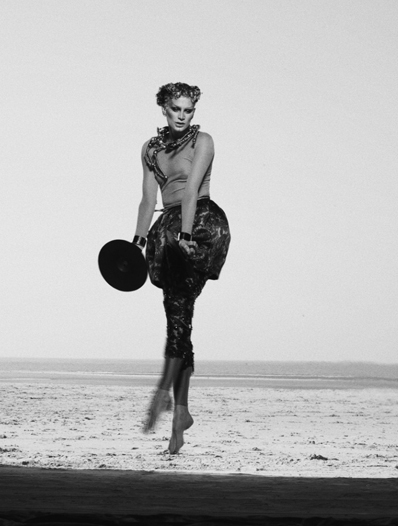 Michael Philouze | Vogue Italia & L'Uomo Vogue | Photographed by Peter Lindbergh | 89
