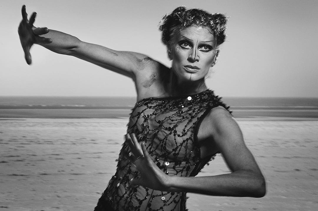 Michael Philouze | Vogue Italia & L'Uomo Vogue | Photographed by Peter Lindbergh | 85