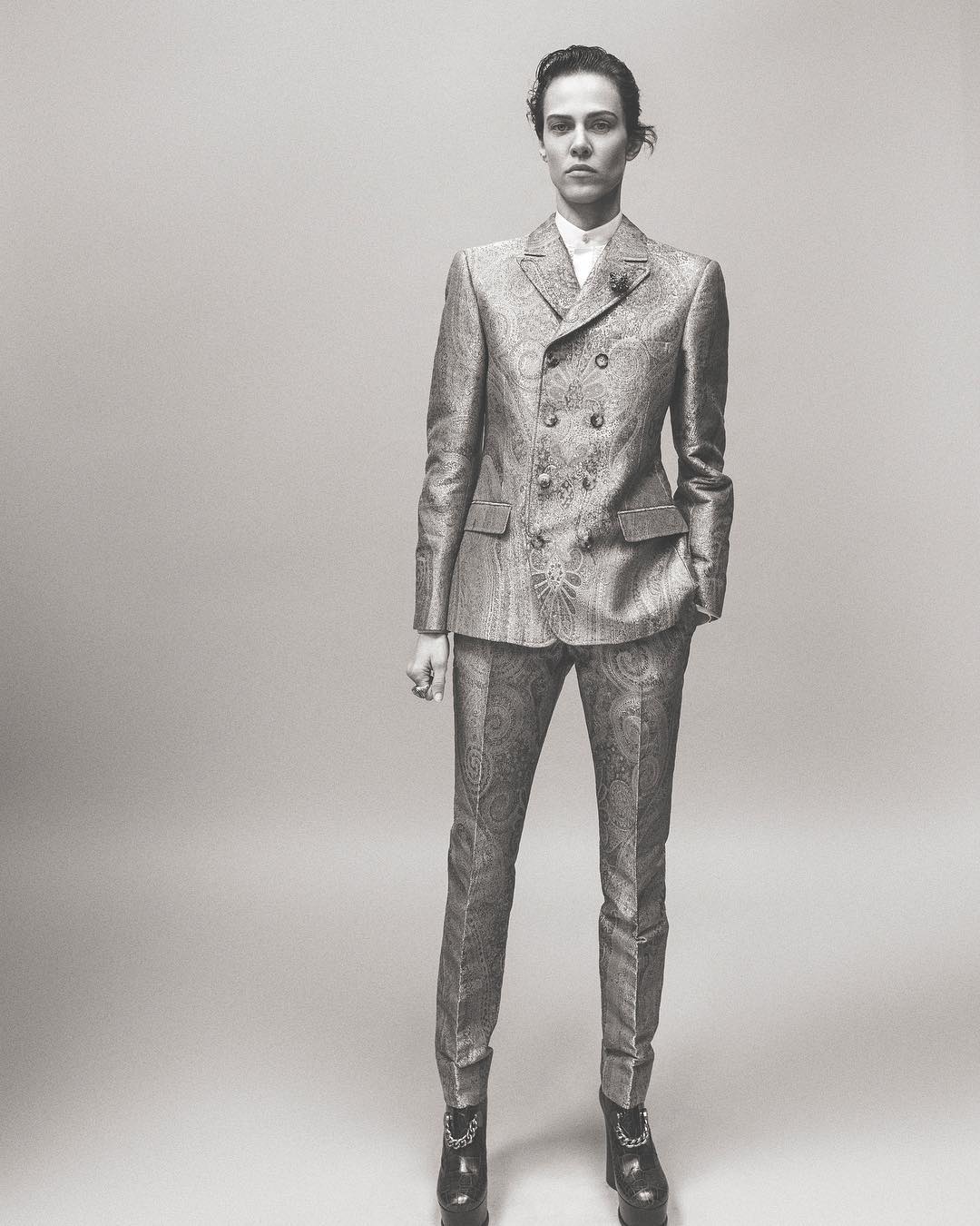 Michael Philouze | Vogue Italia & L'Uomo Vogue | Photographed by Scott Trindle | 38