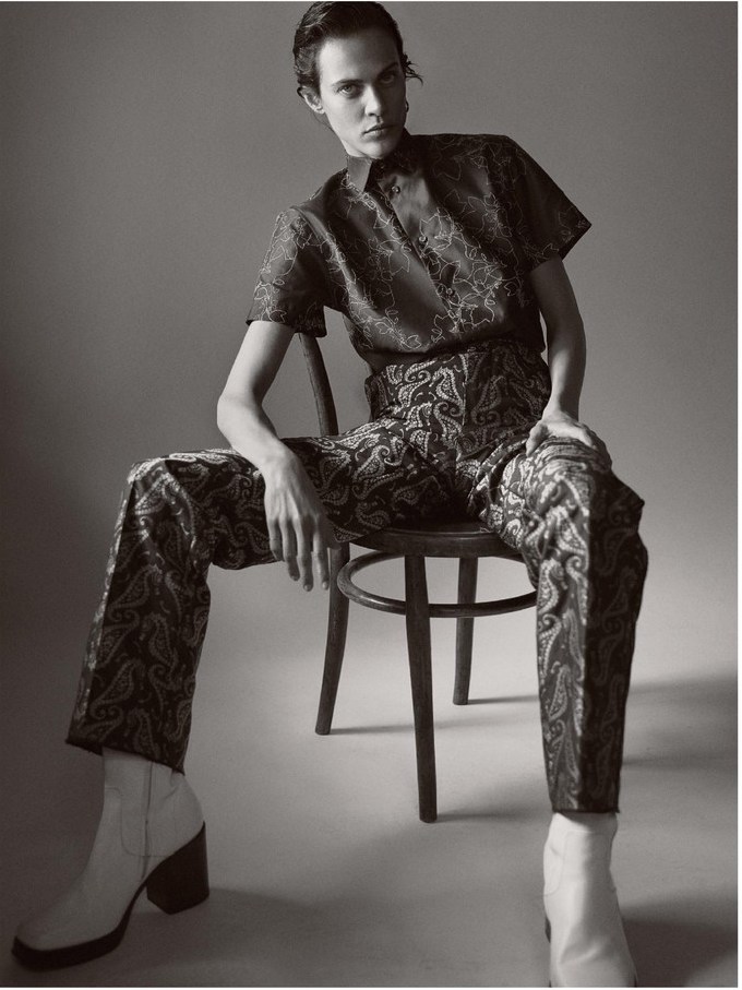 Michael Philouze | Vogue Italia & L'Uomo Vogue | Photographed by Scott Trindle | 39
