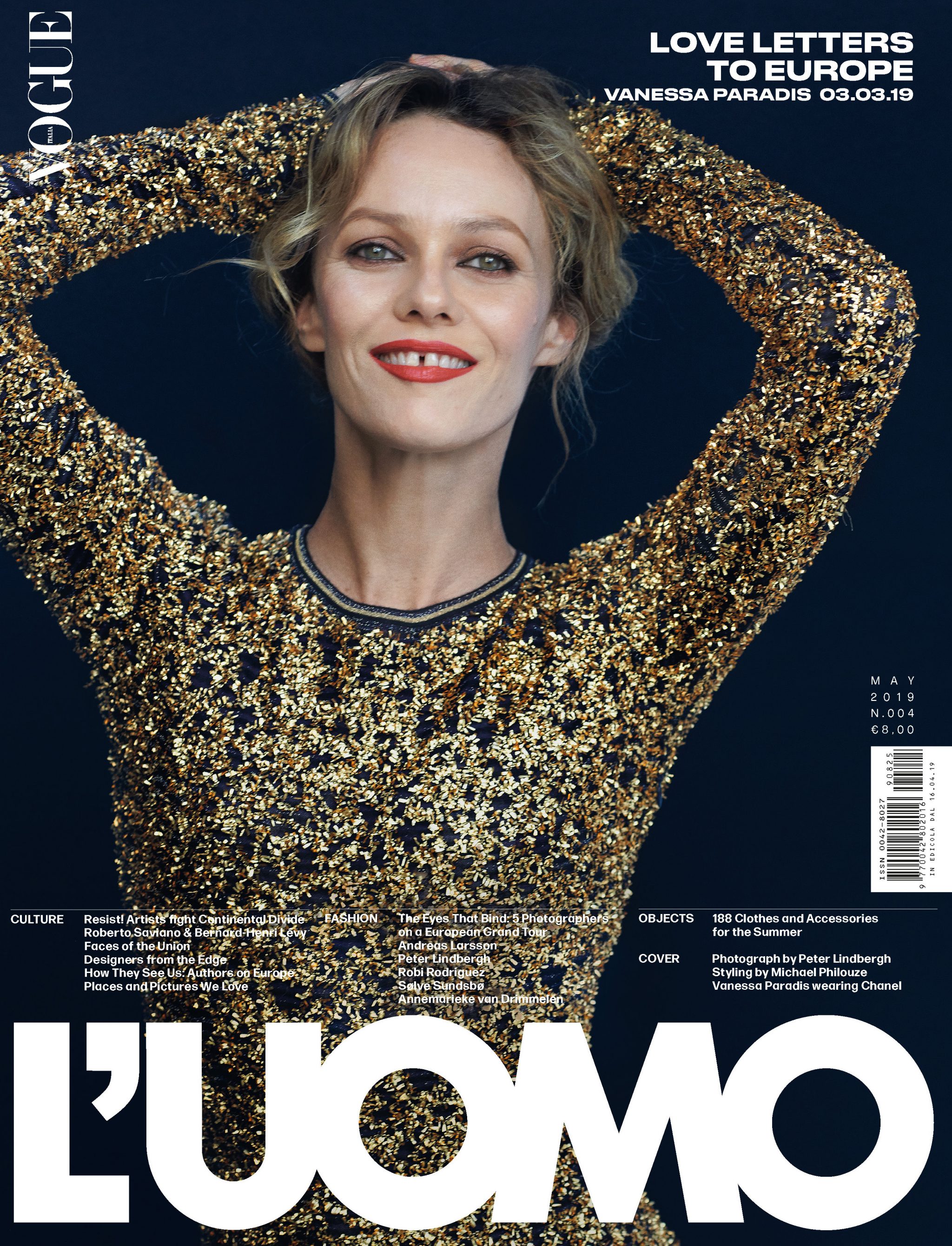 Michael Philouze | Vogue Italia & L'Uomo Vogue | Photographed by Peter Lindbergh | 1