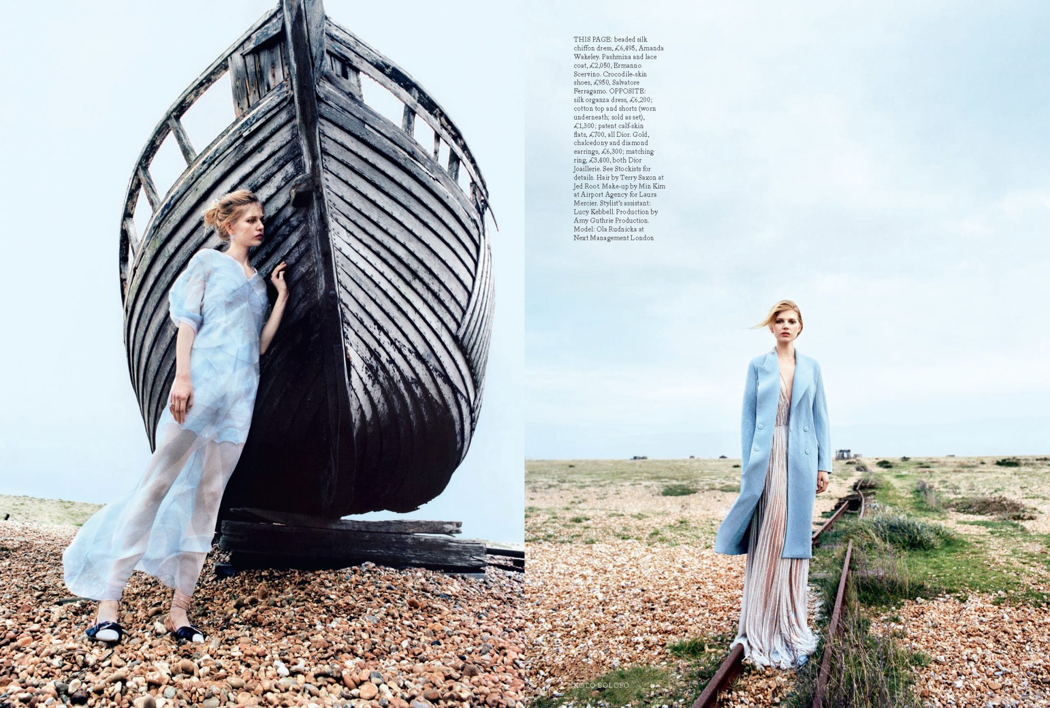 Koto Bolofo | Harper's Bazaar UK: The Beauty and the Beach  | 7