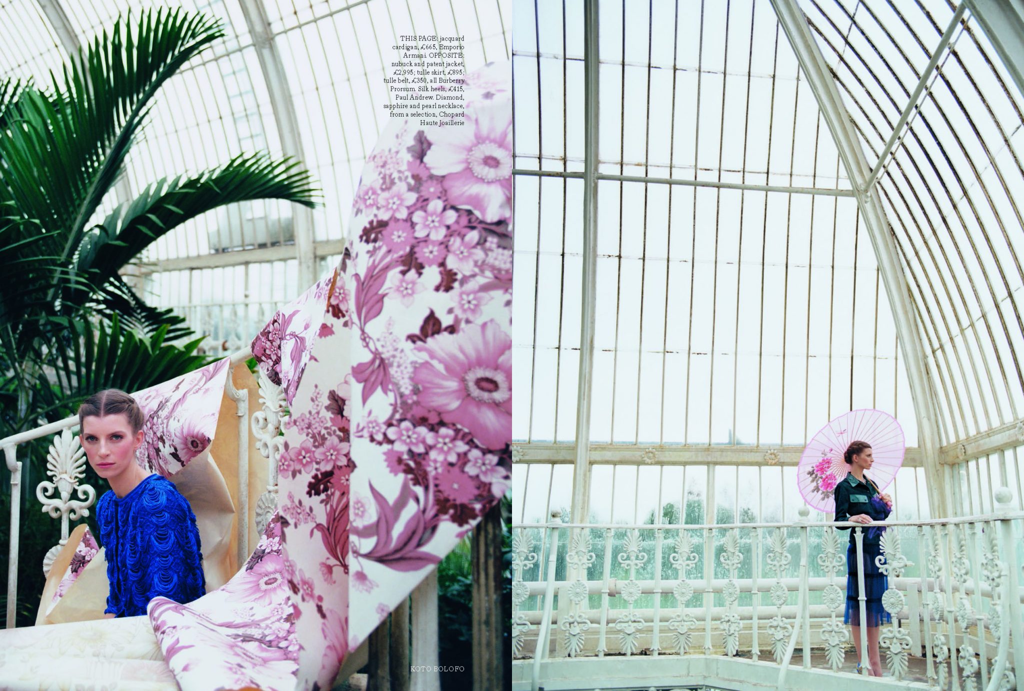 Koto Bolofo | Harper's Bazaaar: Hothouse Flowers | 4
