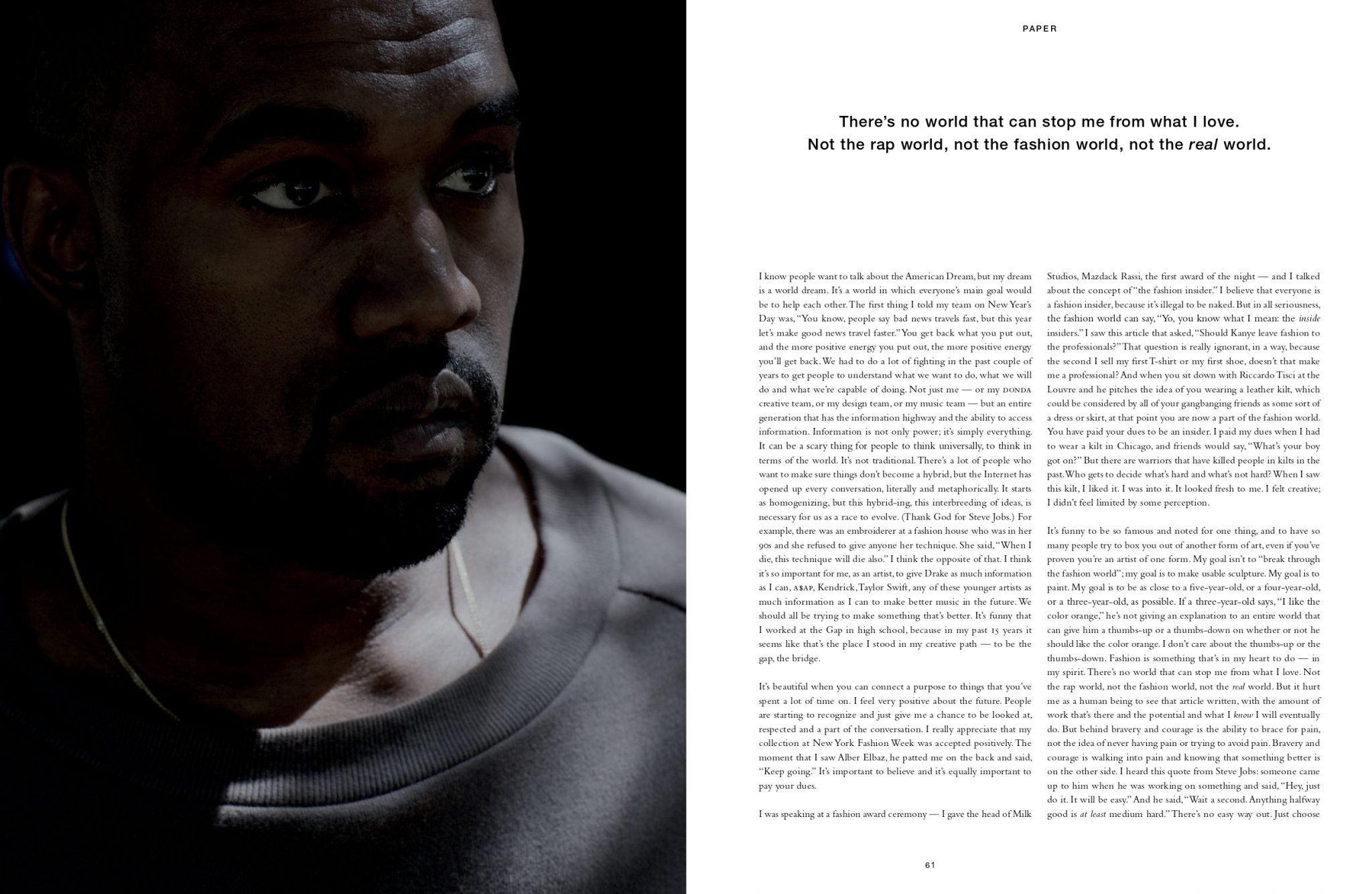  | PAPER Magazine: Kanye West | 6