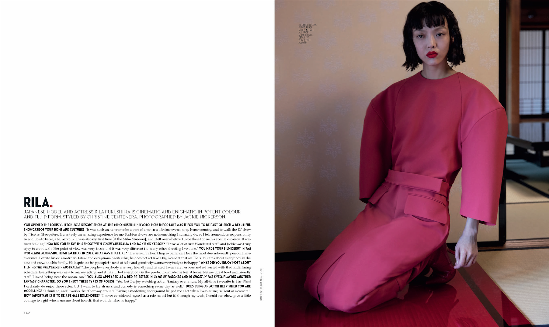  | Vogue Australia: Rila | 1