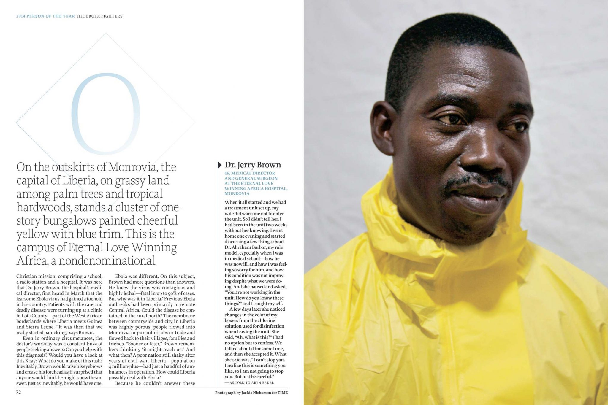  | Time Magazine: The Ebola Fighters | 3