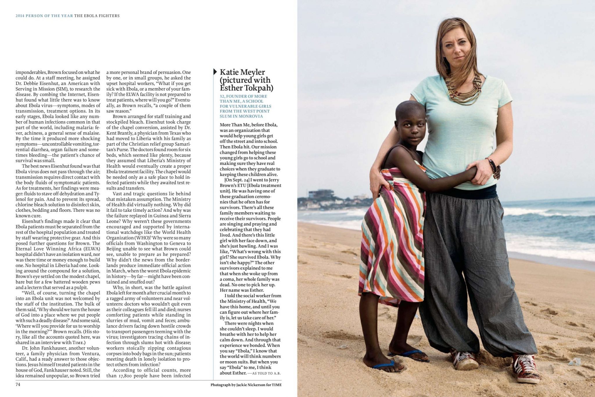  | Time Magazine: The Ebola Fighters | 4