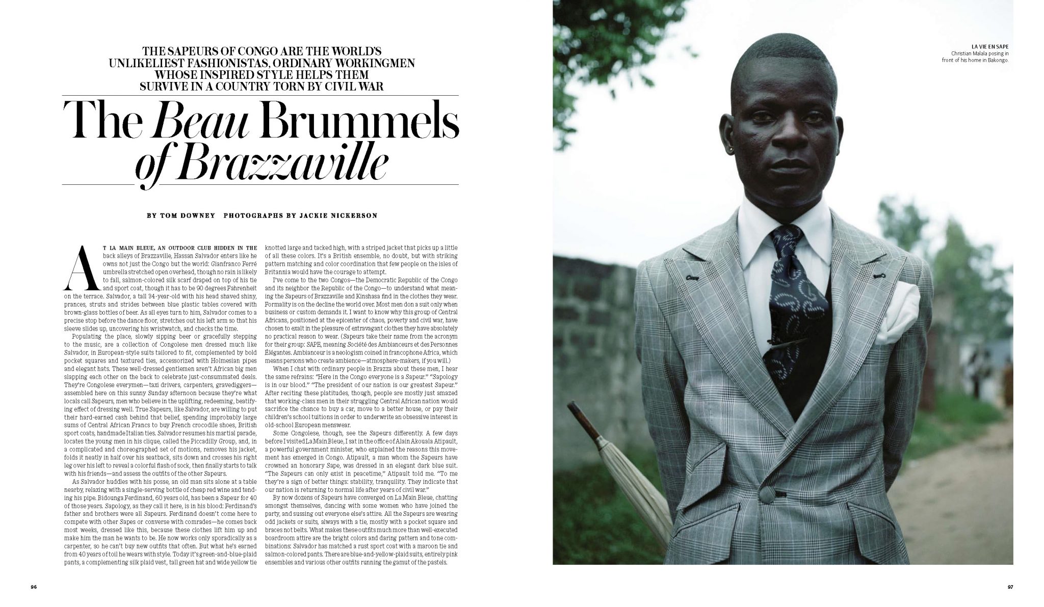  | WSJ: The Beau Brummels of Brazzaville | 1